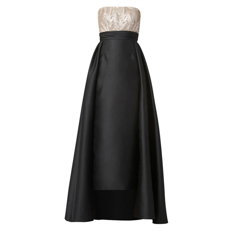 Tilly Strapless Sequin Bodice Gown image number null