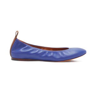 The Leather Ballerina Flat