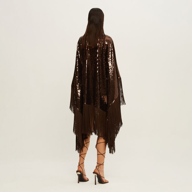 Fringed Piccolo Mrs. Ross Disco Dress image number null