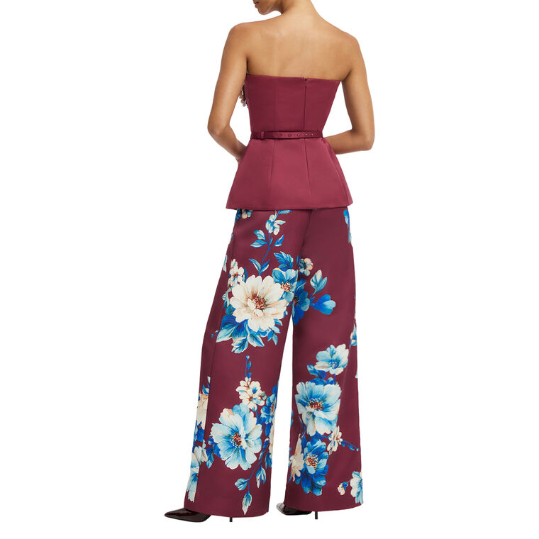 Nadia Embroidered Bustier Top image number null