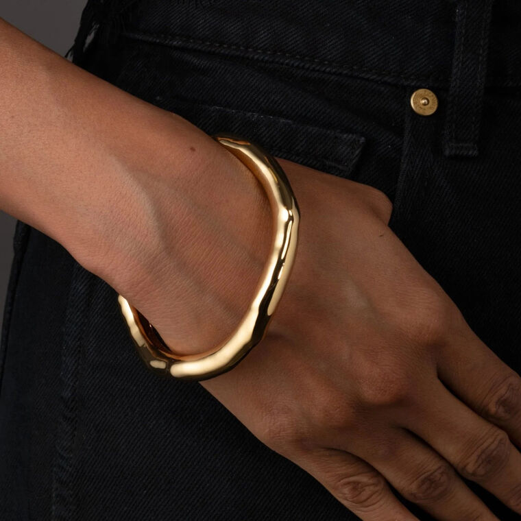 Small Molten Bangle Bracelet image number null