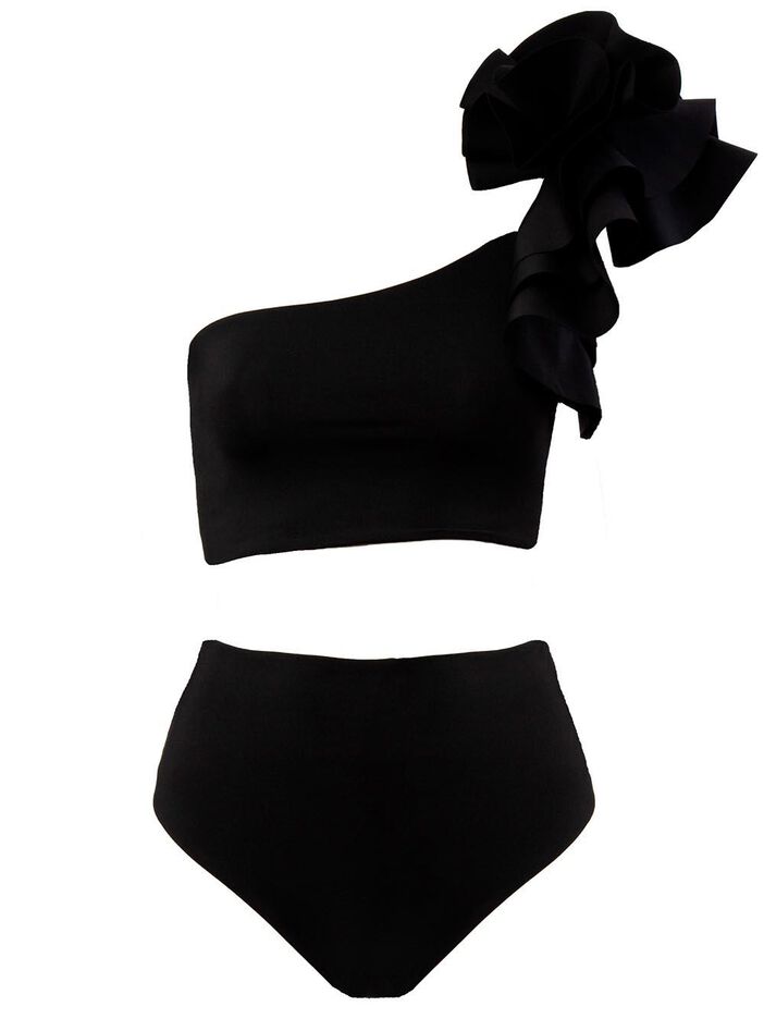 Procida One Shoudler Bikini image number null