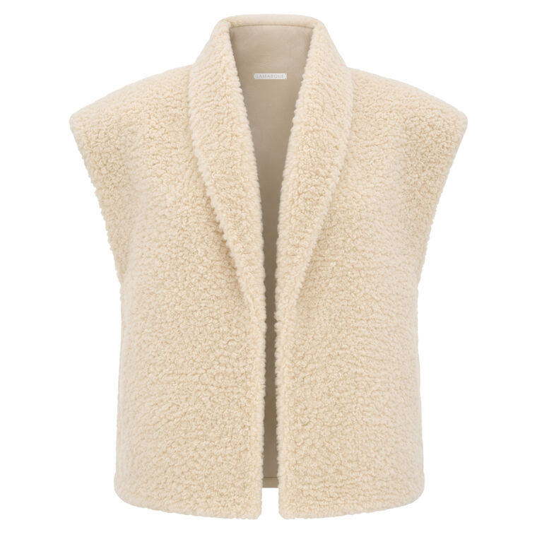 Reversible Sherpa Vest image number null
