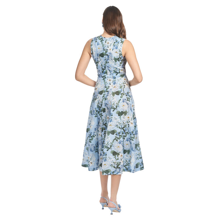 Mariposa Sleeveless Floral Midi Dress image number null