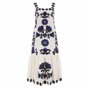 Catrine Applique Tank Dress