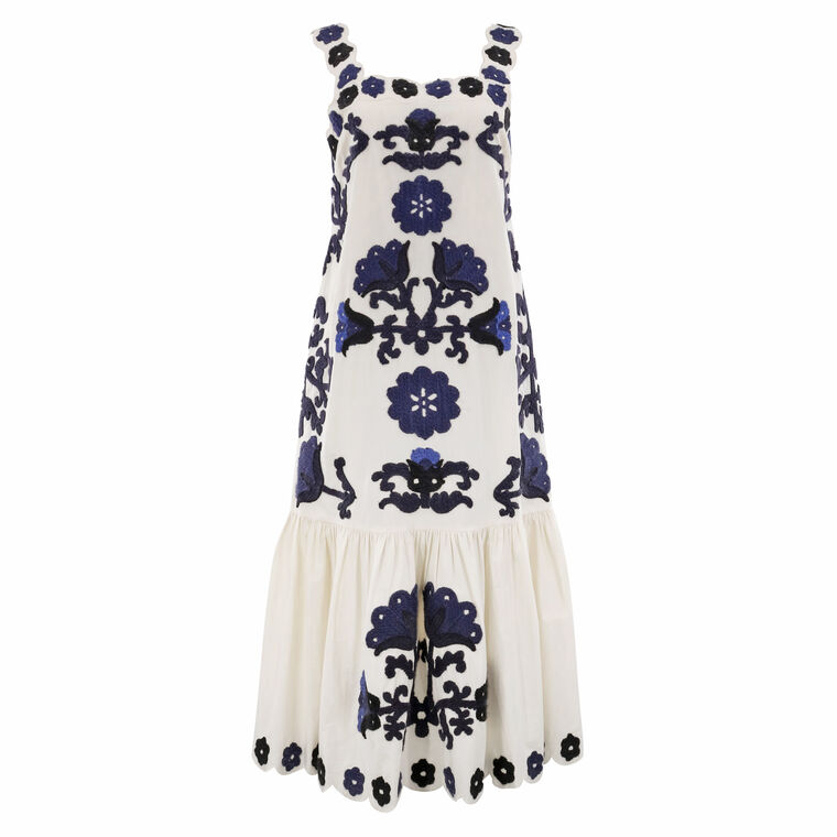 Catrine Applique Tank Dress image number null