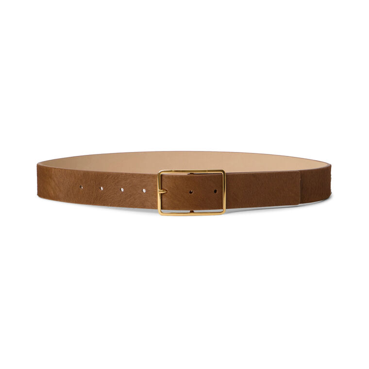 Mila Calf-Hair Belt image number null