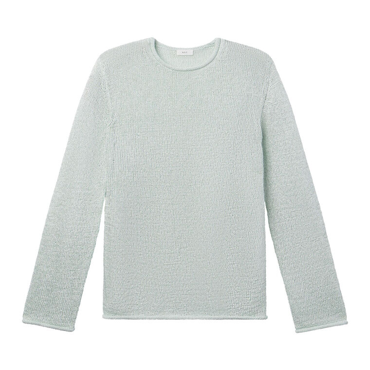Ash Long Sleeve Open Knit Sweater image number null