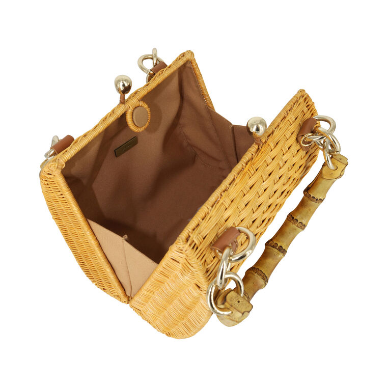 Sandy Luffy Wicker Handbag image number null