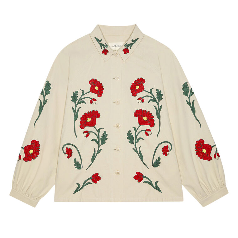 The Western Embroidered Commodore Jacket image number null