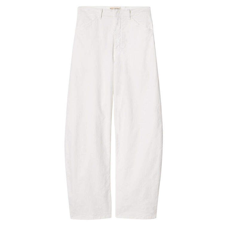 Tribeca Mid-Rise Barrel Leg Pant image number null
