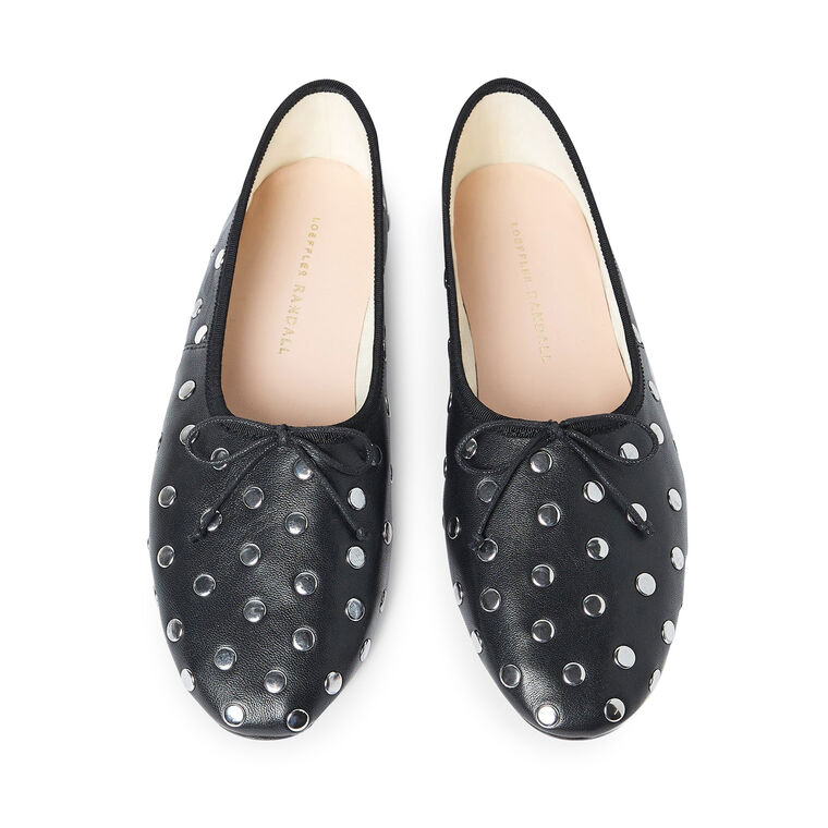 Landon Ballet Flat With Studs image number null