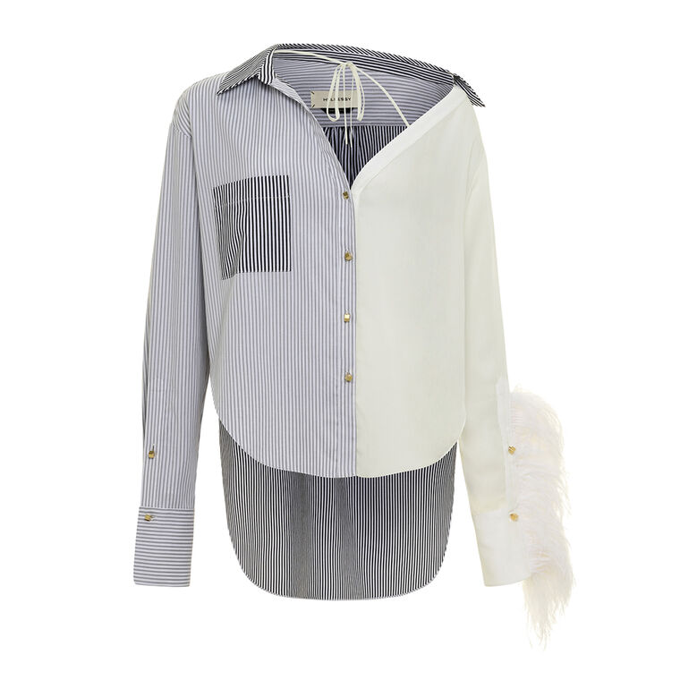Gemini Long Sleeve Button-Front Shirt image number null