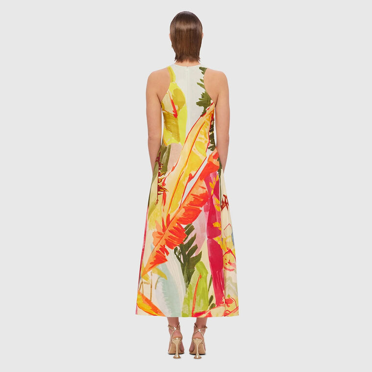 Giselle Racer Neck Midi Dress image number null