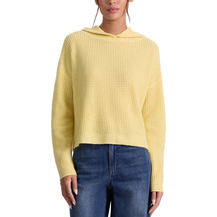 Emmanuelle Long Sleeve Cashmere Hoodie image number null