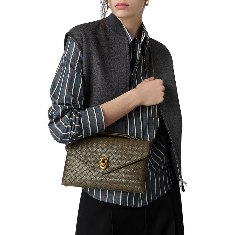 Knot Lock Crossbody Bag image number null