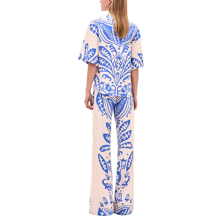 Davi Wide-Leg Pant image number null