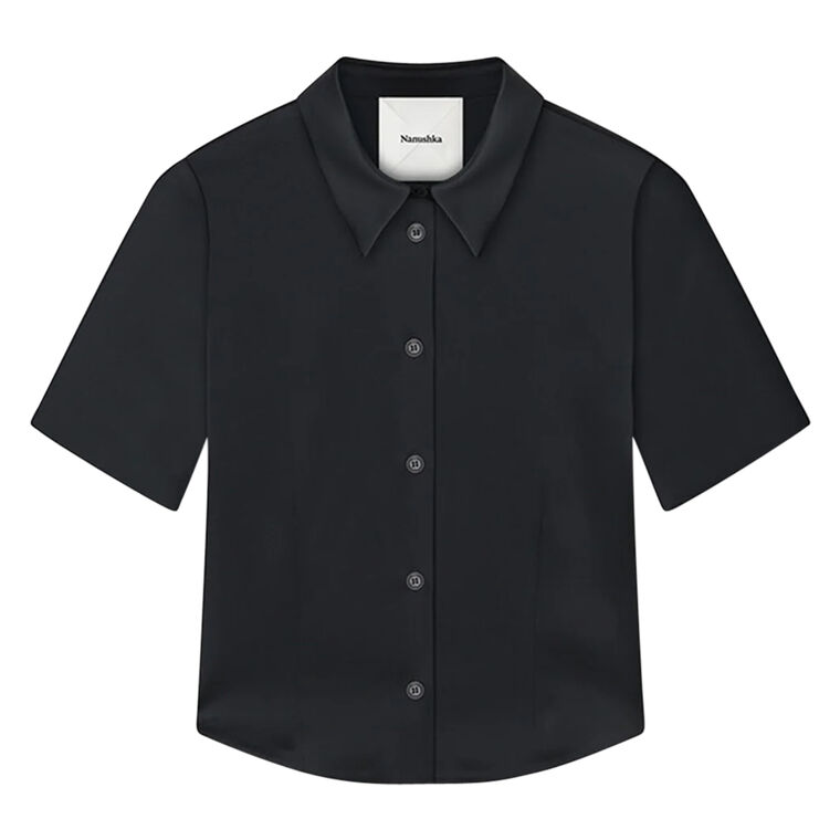 Clare Slip Satin Shirt image number null