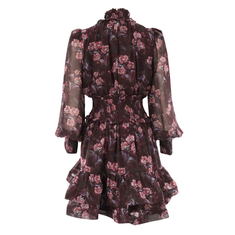 Rosaria High Neck Mini Dress image number null