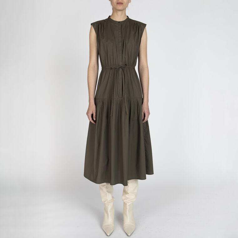 Margaret Tie-Waist Midi Dress image number null