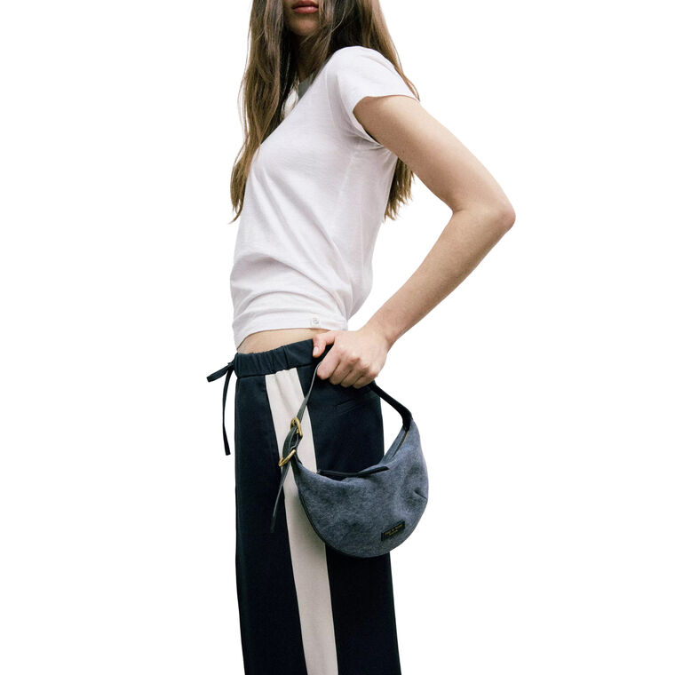 Mercer Small Canvas Hobo Bag image number null