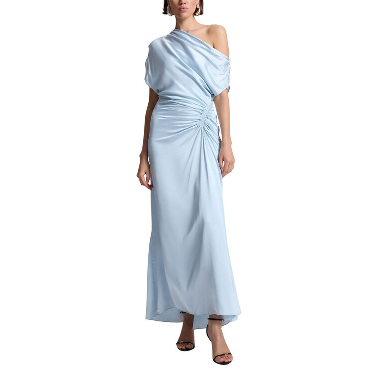 Penny Satin Maxi Dress image number null