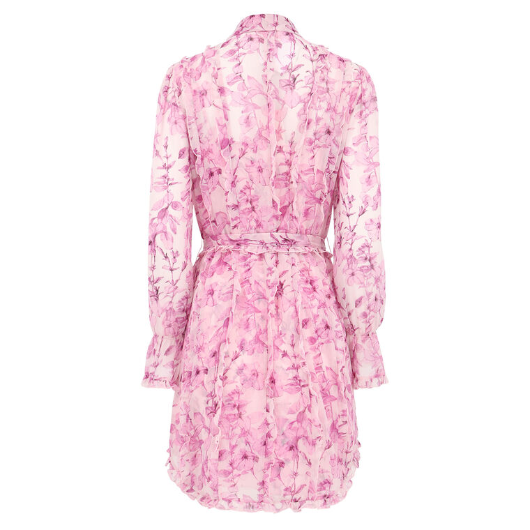 Estelle Chiffon Floral Mini Dress image number null