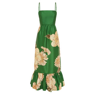 Sage Sleeveless Midi Dress