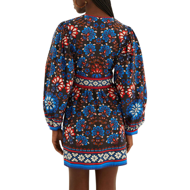 Latina Scarf Mini Dress image number null