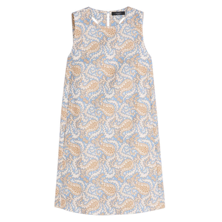 Giallo Sleeveless A-Line Mini Dress image number null