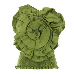 One Shoulder 3D Detail Blouse