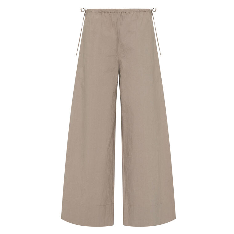 Technical Cotton Cropped Pants image number null