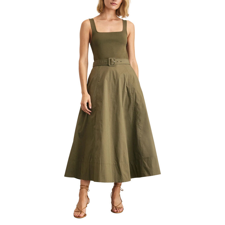 Carmen Sleeveless Midi Dress image number null