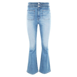 Beverly Loafer High Rise Skinny Flare Jean