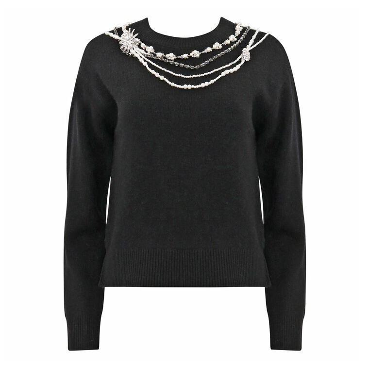 Liliana Pullover With Necklace image number null