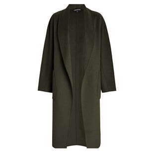 Thara Shawl Collar Wool Coat