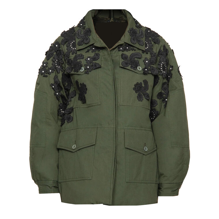 Sabine Embroidery Long Sleeve Jacket image number null