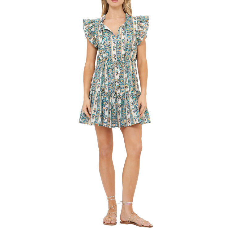 Cinched Flirty Short Dress image number null