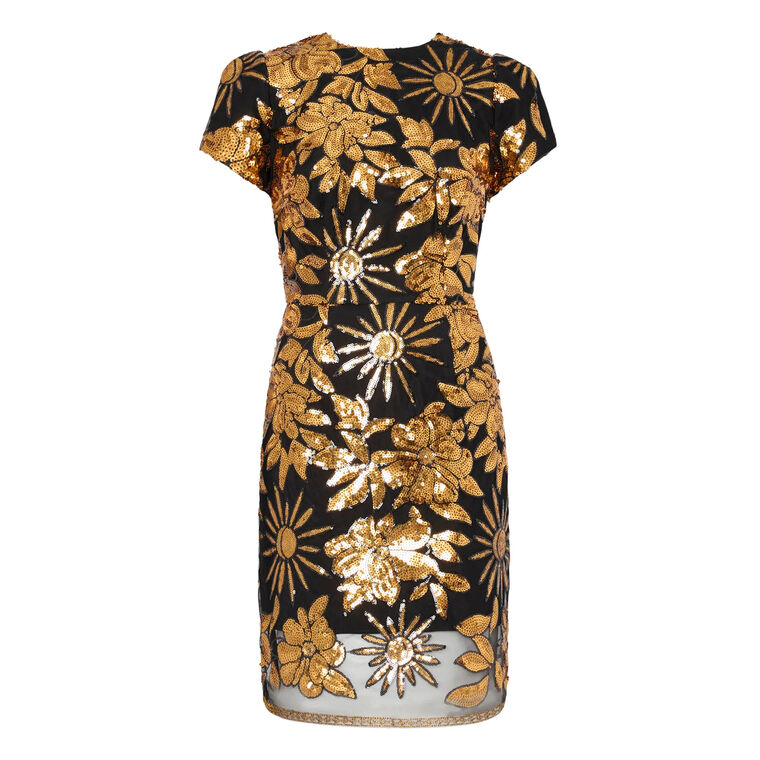 Kyla Holiday Nights Sequins Dress image number null