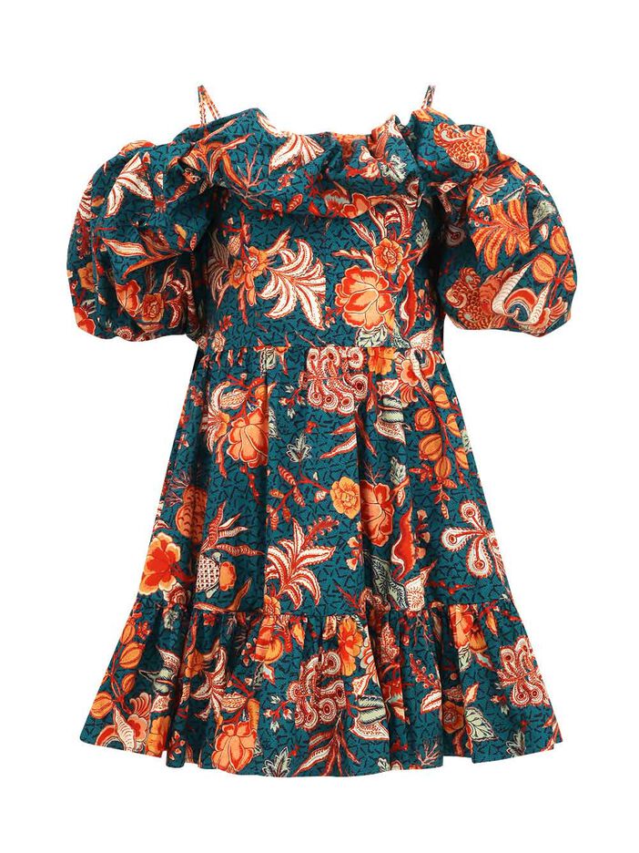 Lila Printed Dress image number null