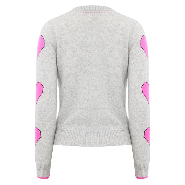 Pixel Heart Sweater image number null