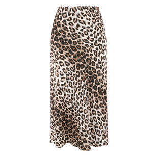Nola Bias Cut Midi Skirt