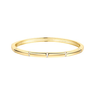 Charlotte CZ Station Bangle