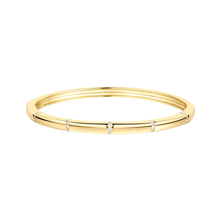 Charlotte CZ Station Bangle image number null