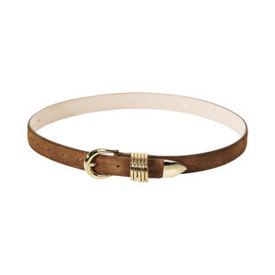 Hollyhock Suede Belt