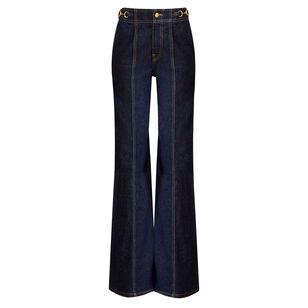 The Delphine High Rise Flared Jean