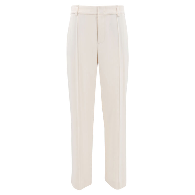 Pintuck Wide-Leg Pant image number null
