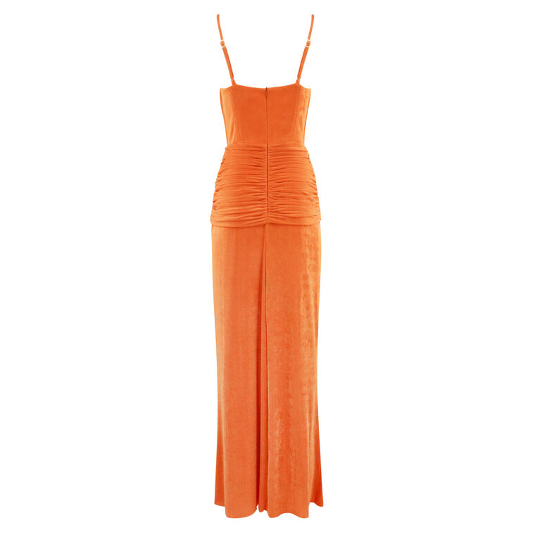 Radiant Jersey Bustier Gown image number null