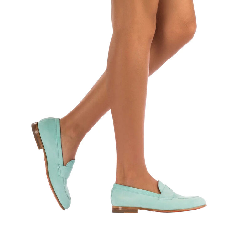 Vincia Suede Penny Loafer image number null