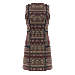 Jeanette Tweed Sleeveless Mini Dress